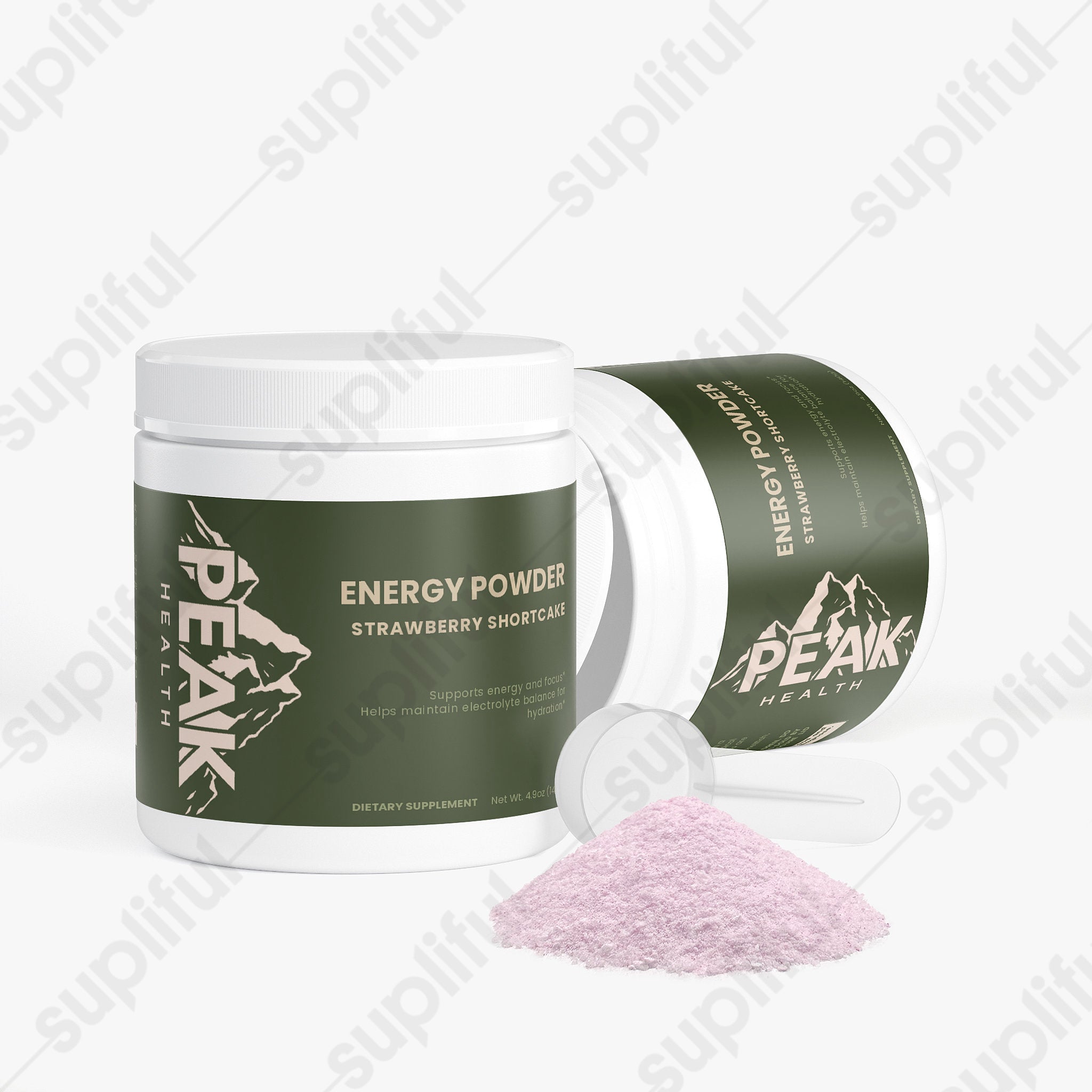 Energy Powder (Strawberry Shortcake)