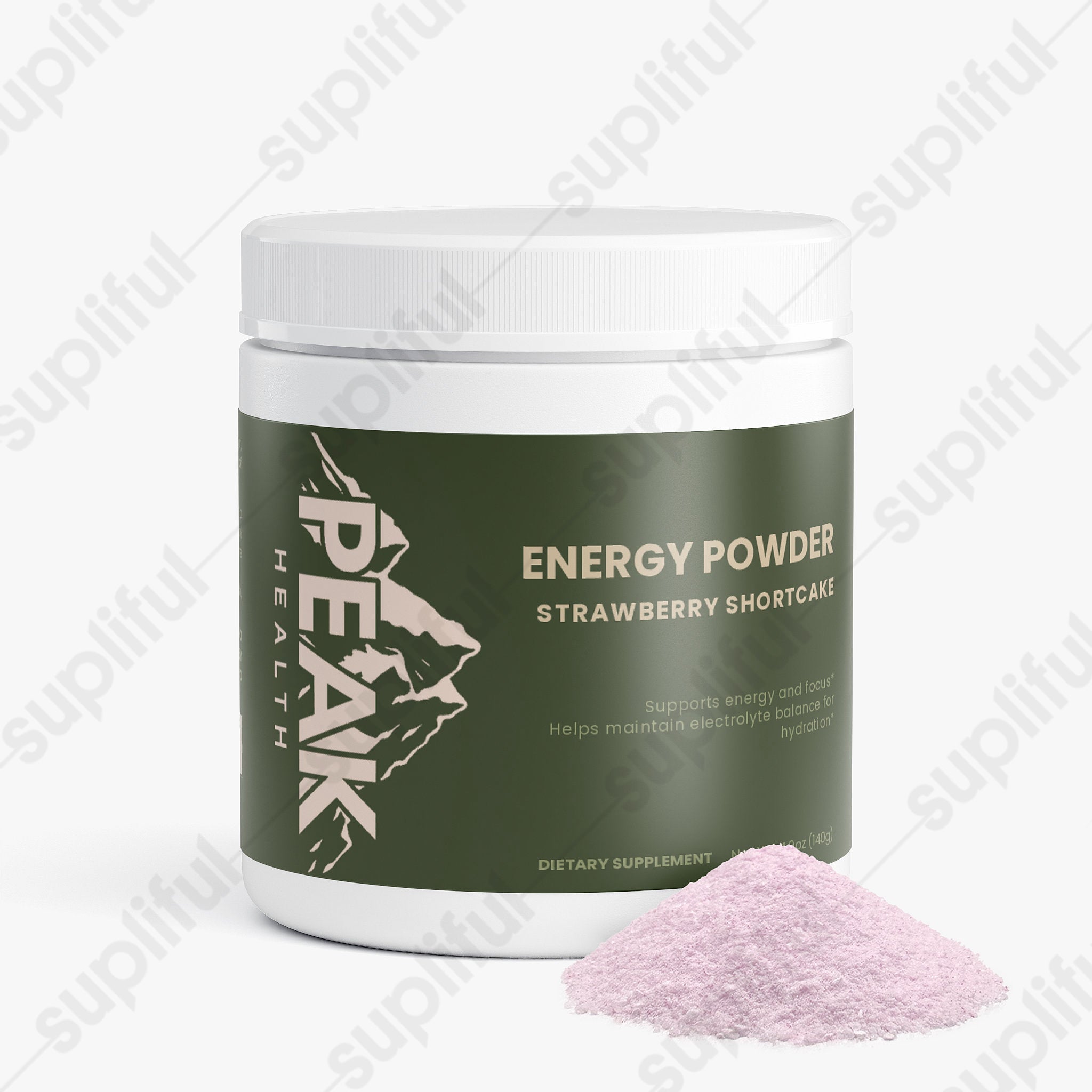 Energy Powder (Strawberry Shortcake)