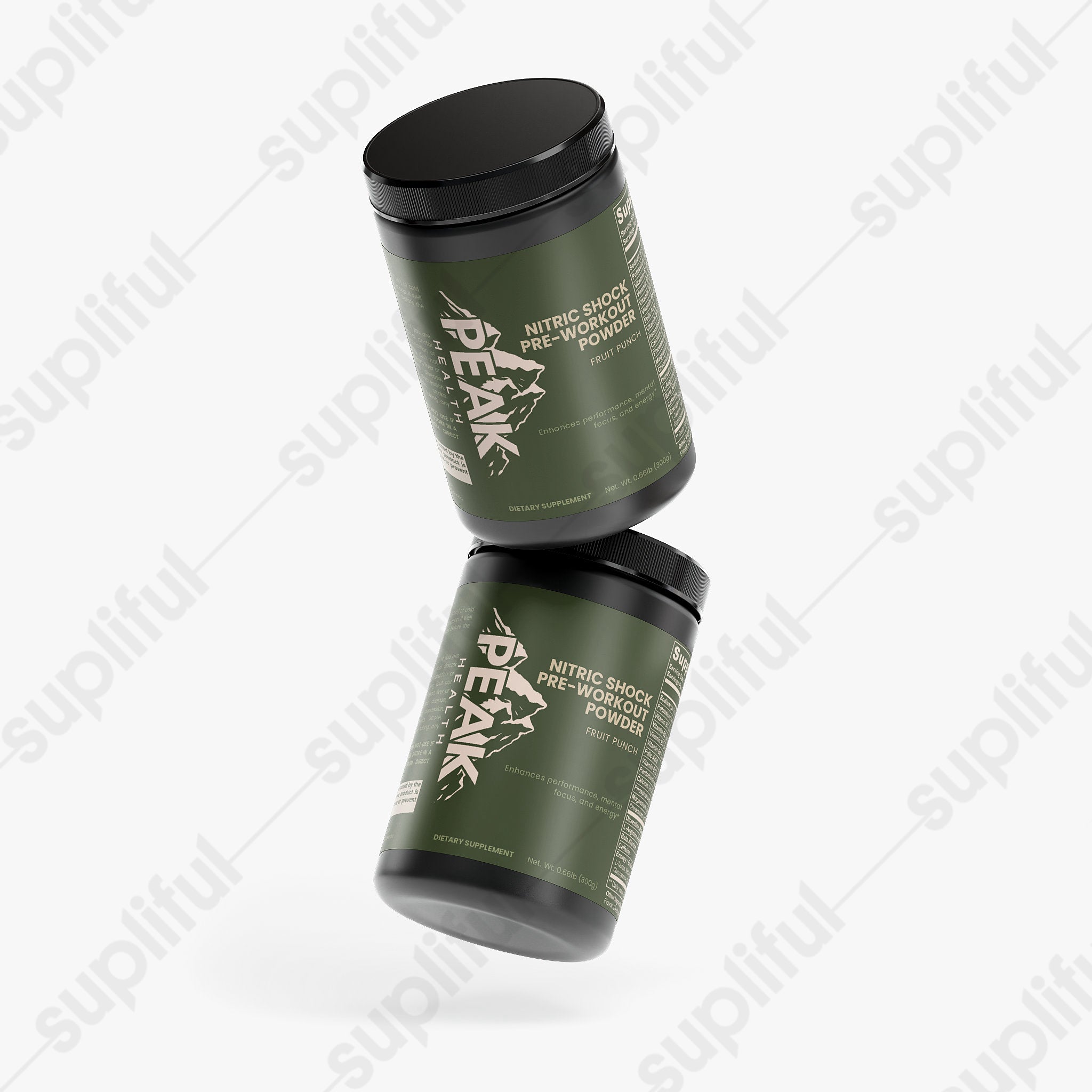 Nitric Shock Pre-Workout Powder (Fruit Punch)